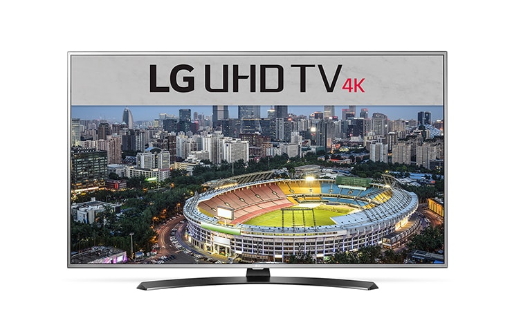 Front view of 65 inch 4K UHD Smart TV 65UH652T