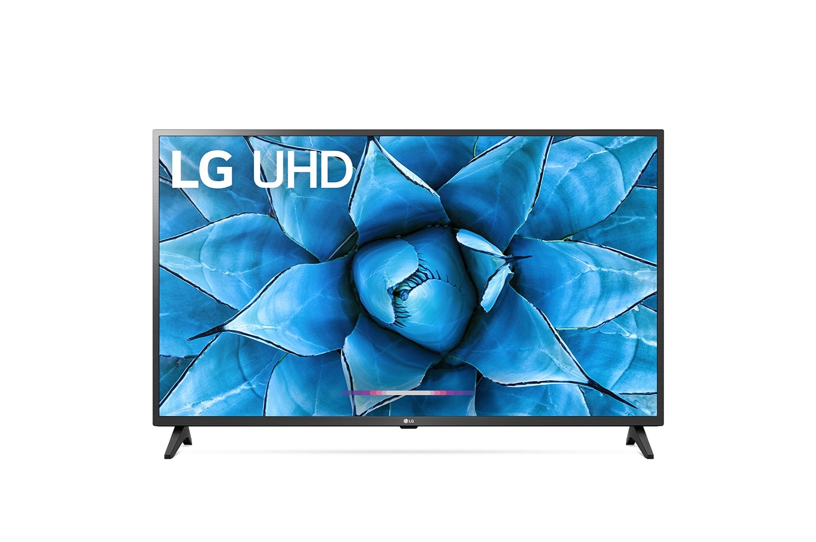 Front view of LG UHD 43 inch 4K TV w/ AI ThinQ® 43UN7300PTC