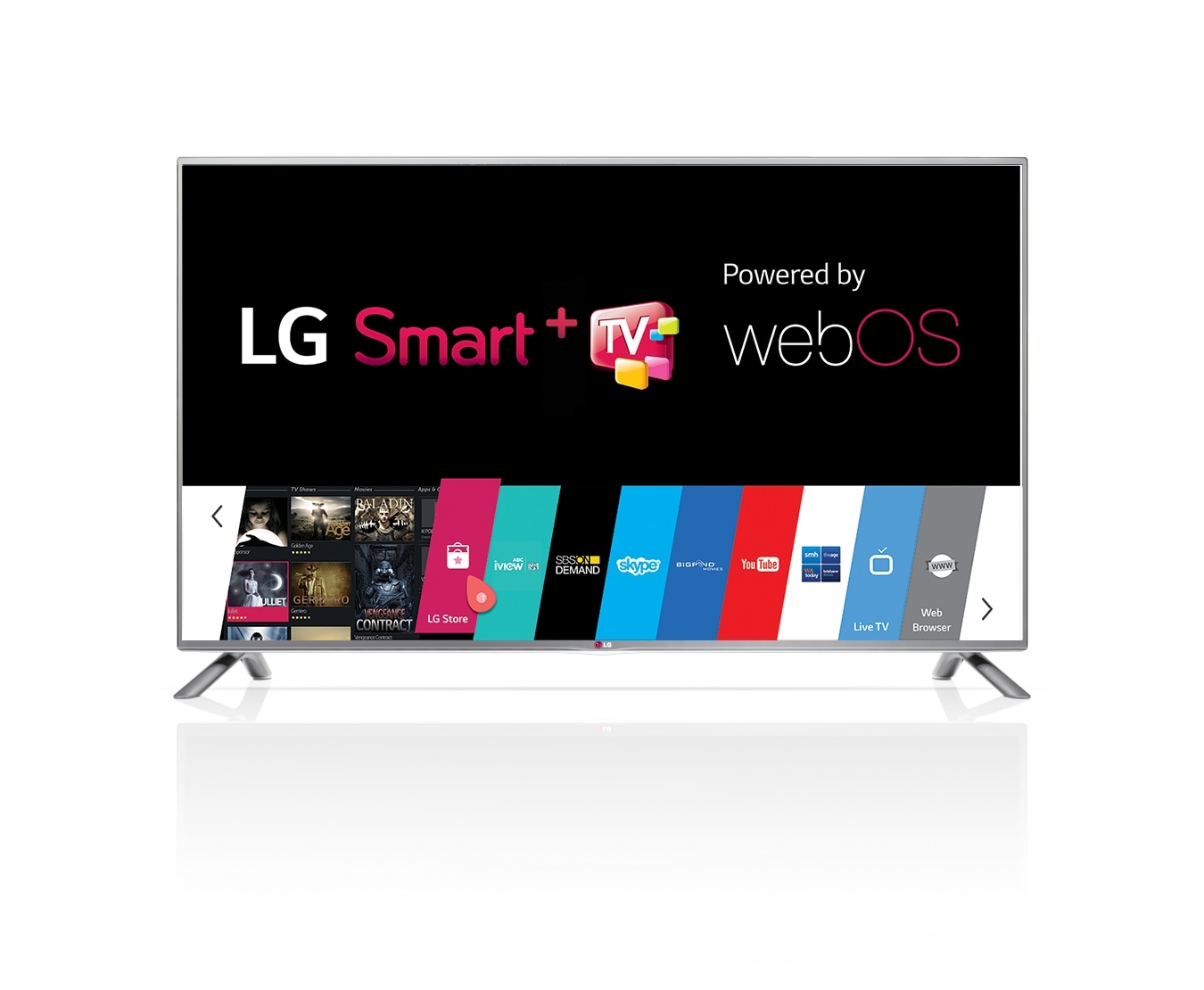 Front view of 50&#34; (126cm) FULL HD 100HZ WEB OS SMART TV 50LB6500