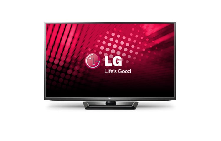 Front view of 50&#34; (127cm) Full HD Plasma TV 50PA6500