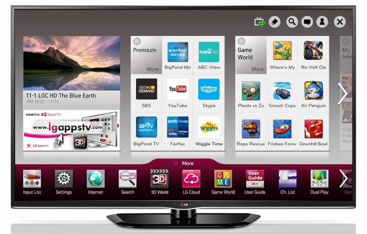 LG 50PH6700 - 50" (127cm) Full HD Smart 3D Plasma TV