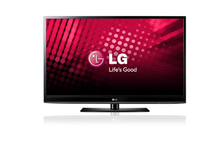Front view of 50&#34; (127cm) HD Plasma TV with Built In HD Tuner 50PJ350