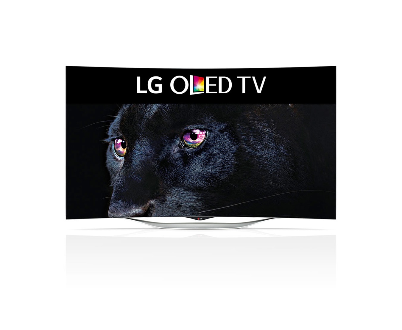 Front view of 55” (139cm) CURVED OLED TV 55EC930T