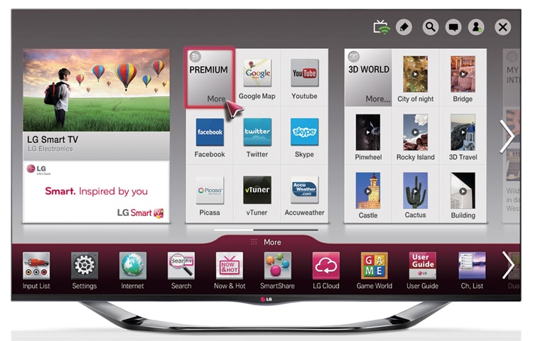 55LA6910 55" (139cm) FULL HD Smart 3D LED LCD TV | LG™ Australia