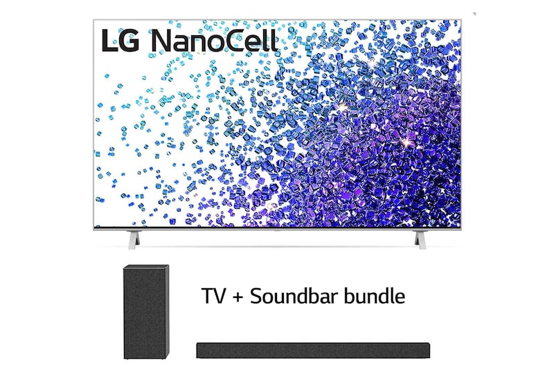LG TV 55NANO77 & Soundbar SP60Y Bundle Offer, 55NANO77SP6
