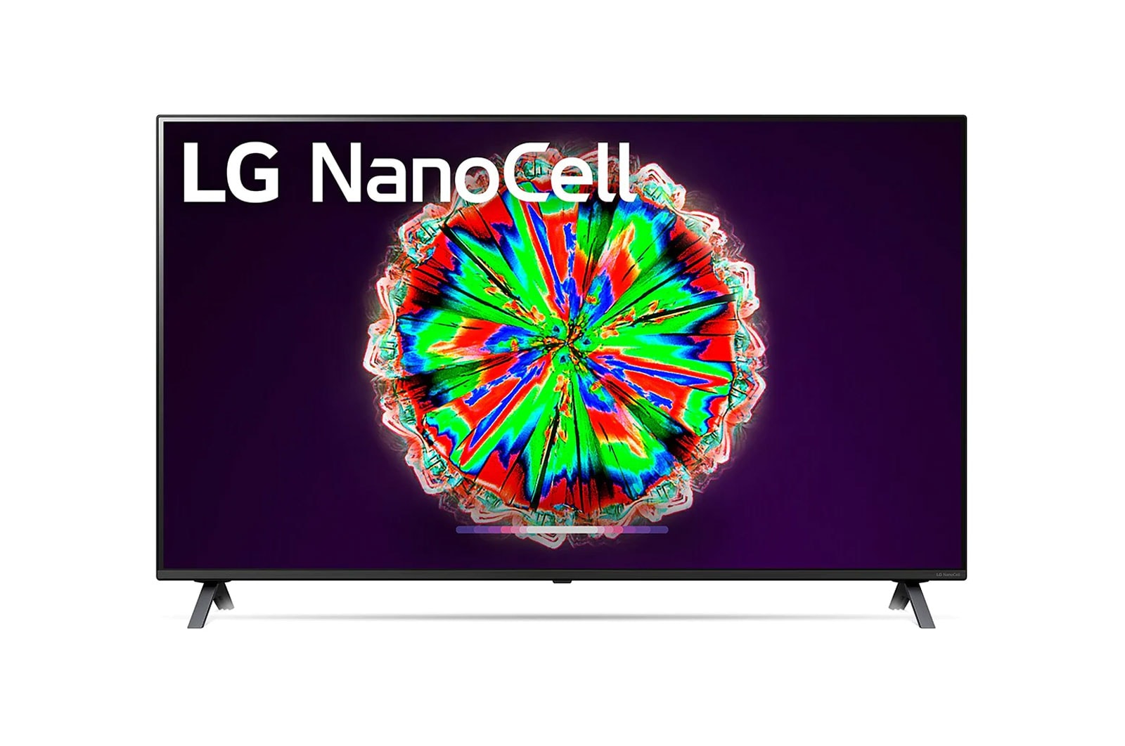 Front view of LG NANO80 Series 55 inch 4K TV w/ AI ThinQ® 55NANO80TNA