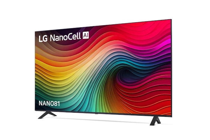LG 50 Inch LG NanoCell NANO81 4K Smart TV, 50NANO81TSA