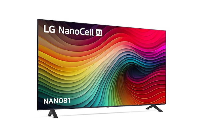 LG 50 Inch LG NanoCell NANO81 4K Smart TV, 50NANO81TSA