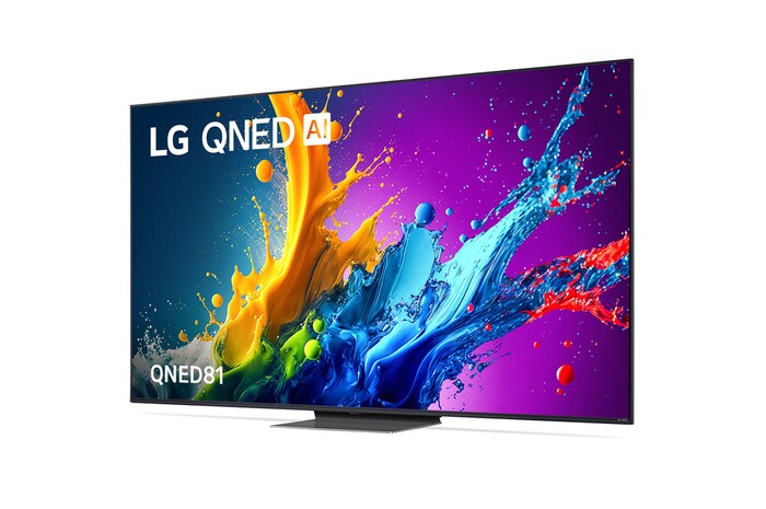 LG 55 inch LG QNED81 4K Smart TV, 55QNED81TSA