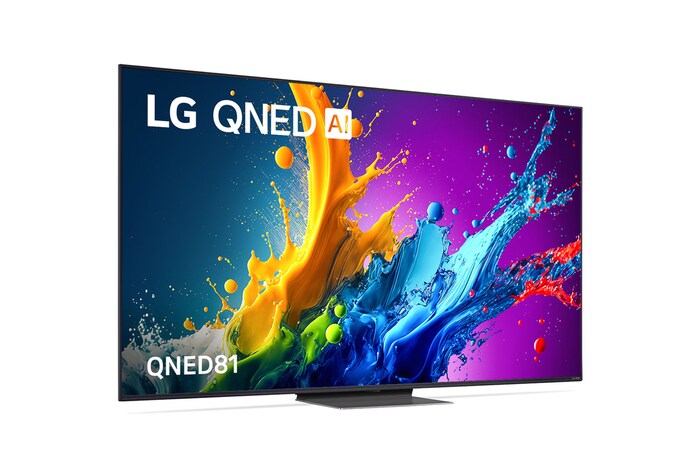LG 55 inch LG QNED81 4K Smart TV, 55QNED81TSA