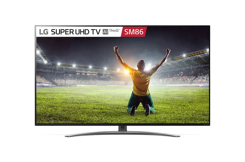LG Super UHD 4K TV w Tru Motion 200, NanoCell™ Technology, Alpha 7 Gen2 processor & Google Assistant™, 55SM8600PTA