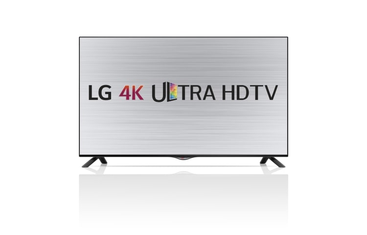Front view of 55” (139cm) 4K ULTRA HD SMART TV 55UB820T