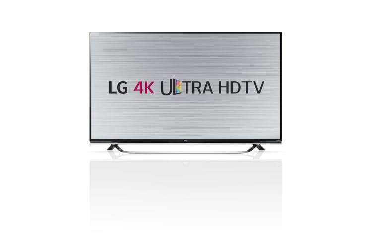 Front view of 55” (139cm) 4K ULTRA HD webOS 2.0 SMART TV&#43; 55UF850T