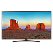 Front view of LG Smart 4K UHD TV 55 inch 55UK6340PTF