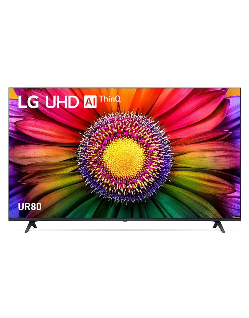 LG UHD TV UR80 55 inch 4K Smart TV with Al Sound Pro