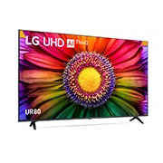 LG UHD TV UR80 55 inch 4K Smart TV with Al Sound Pro, 55UR8050PSB