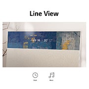 LG OLED evo ART90 Easel 65 inch 4K Smart TV Lifestyle TV , 65ART90ESQA