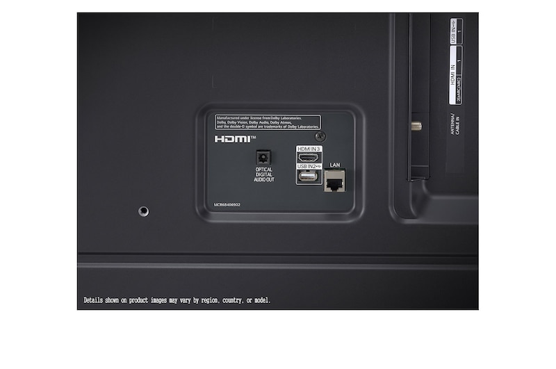 LG NANO75 Series 65 inch 4K TV w/ AI ThinQ®, 65NANO75TPA