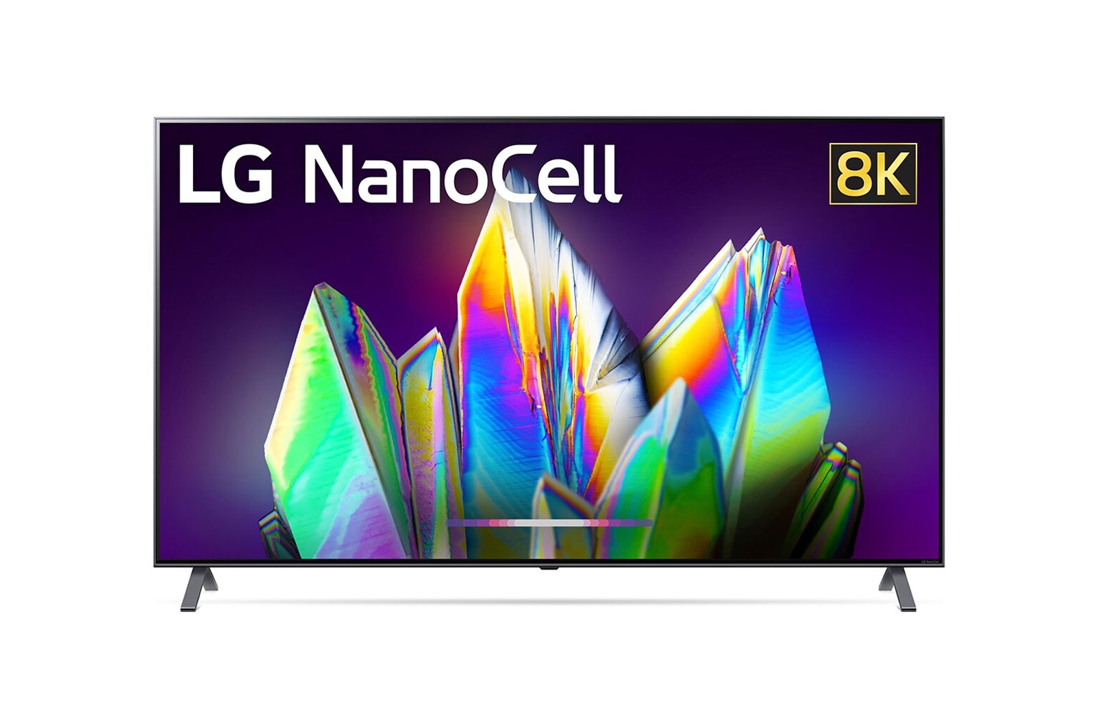 Front view of LG NANO99 Series 65 inch 8K TV w/ AI ThinQ® 65NANO99TNA