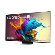 LG 65 inch LG MiniLED QNED91 4K Smart TV, 65QNED91TSA