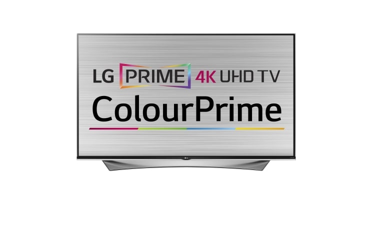 Front view of 65” (164CM) PRIME 4K UHD WITH COLOURPRIME &amp; WEBOS 2.0 SMART&#43; TV 65UF950T