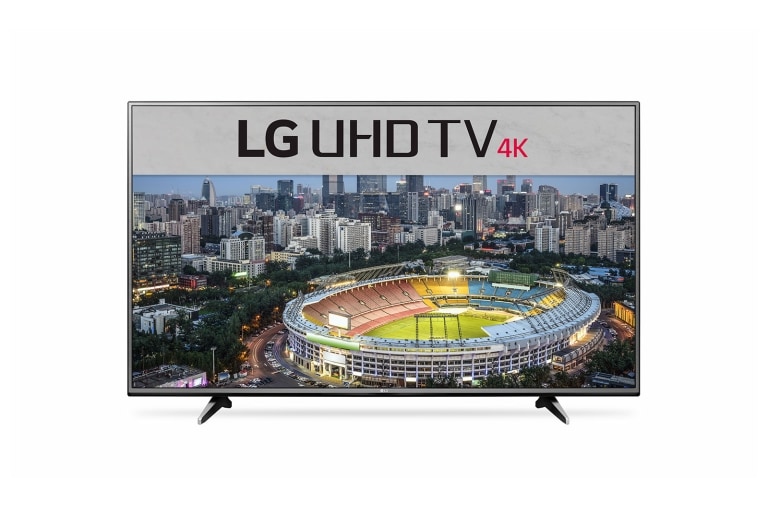 Front view of 4K Ultra HD 100Hz 65 inch Smart TV 65UH605T