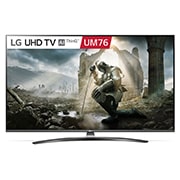 Front view of LG UHD 4K TV w Smart TV, Magic Remote &amp; Google Assistant™ 65UM7600PTA