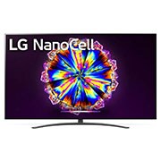 Front view of LG NANO91 Series 75 inch 4K TV w/ AI ThinQ® 75NANO91TNA