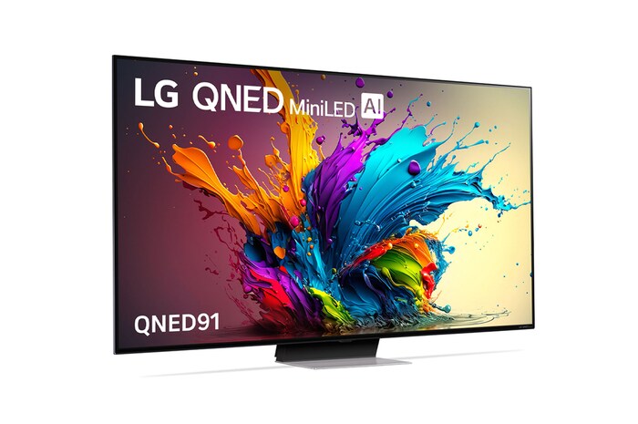LG 75 inch LG MiniLED QNED91 4K Smart TV, 75QNED91TSA