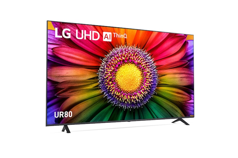 LG UHD TV UR80 75 inch 4K Smart TV with Al Sound Pro, 75UR8050PSB