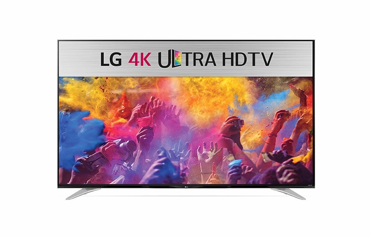 Front view of 79” (200cm) 4K ULTRA HD webOS 2.0 SMART TV&#43; 79UF770T