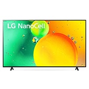 A front view of the LG NanoCell TV