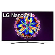 Front view of LG NANO91 Series 86 inch 4K TV w/ AI ThinQ® 86NANO91TNA