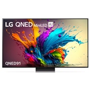 LG 86 inch LG MiniLED QNED91 4K Smart TV, 86QNED91TSA