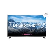 Front view of LG Smart 4K UHD TV 86 inch 86UK6500PTB