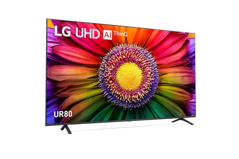 LG UHD TV UR80 86 inch 4K Smart TV with Al Sound Pro, 86UR8050PSB
