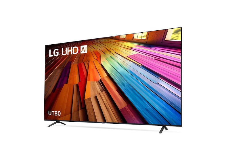 LG 86 Inch LG UHD UT80 4K Smart TV, 86UT8050PSB