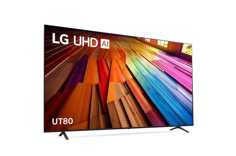 LG 86 Inch LG UHD UT80 4K Smart TV, 86UT8050PSB