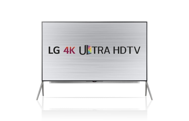 Front view of 98” (248cm) 4K Ultra HD webOS Smart TV 98UB980T