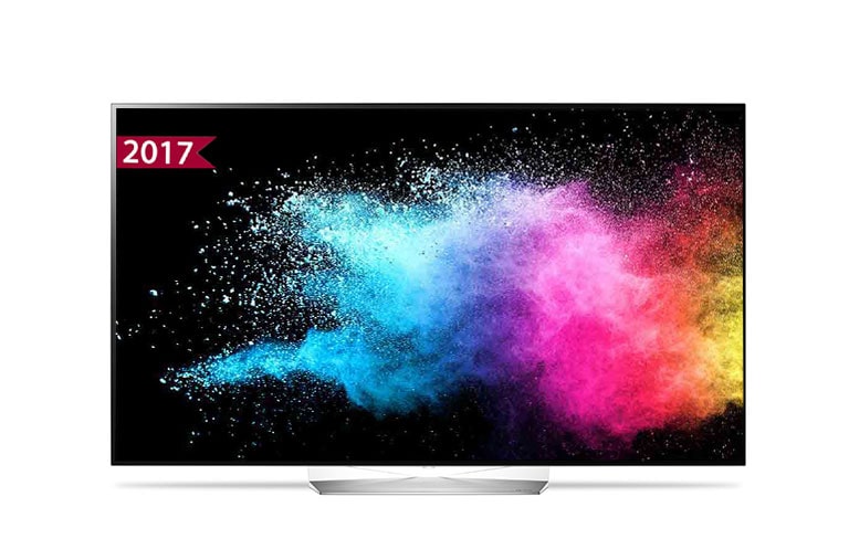 Front view of LG OLED TV B7 55 inch OLED55B7T
