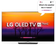 Front view of LG OLED TV B8 55 inch OLED55B8STB