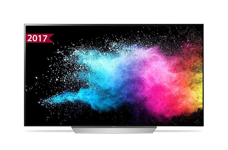 Front view of LG OLED TV C7 55 inch OLED55C7T