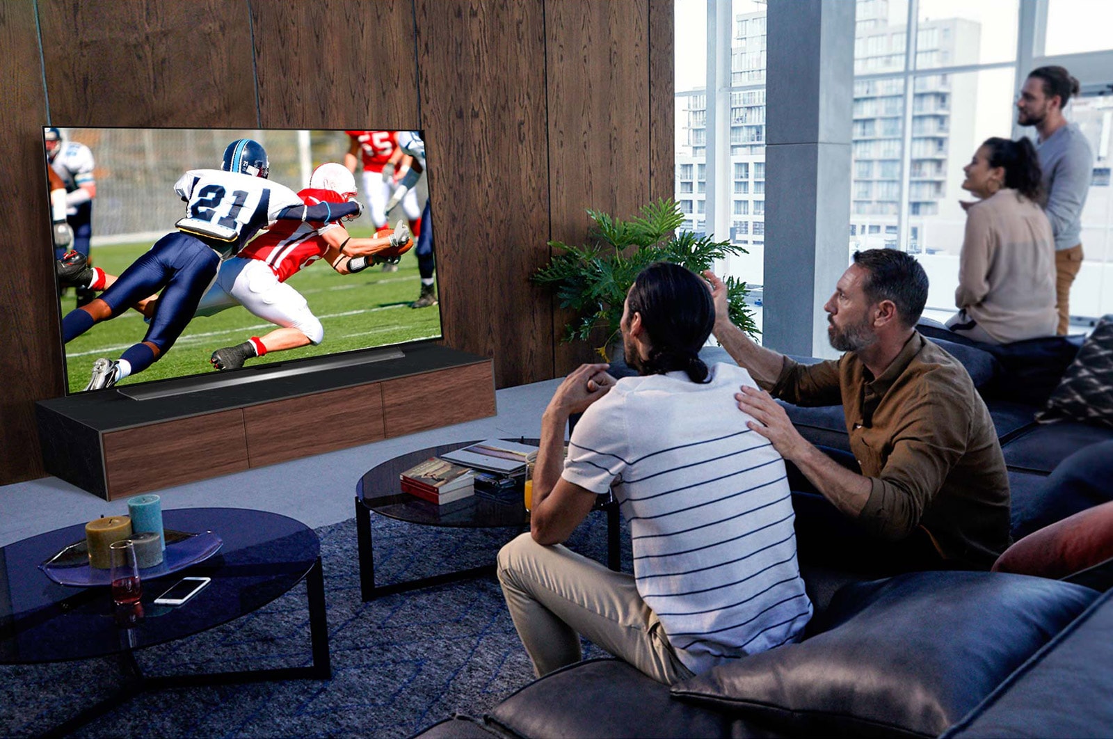 LG CX 55 inch 4K Smart Self-Lit OLED TV w/ AI ThinQ®, OLED55CXPTA