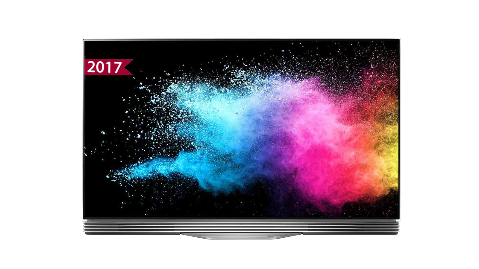 Front view of LG OLED TV E7 55 inch OLED55E7T