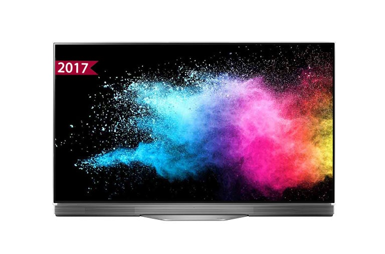 Front view of LG OLED TV E7 55 inch OLED55E7T