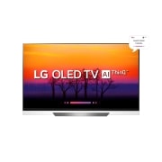 Front view of LG OLED TV E8 55 inch OLED55E8PTA