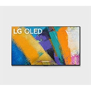 Front view of LG GX 55 inch with Gallery Design 4K Smart Self-Lit OLED TV w/ AI ThinQ® OLED55GXPTA