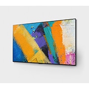LG GX 55 inch with Gallery Design 4K Smart Self-Lit OLED TV w/ AI ThinQ®, OLED55GXPTA