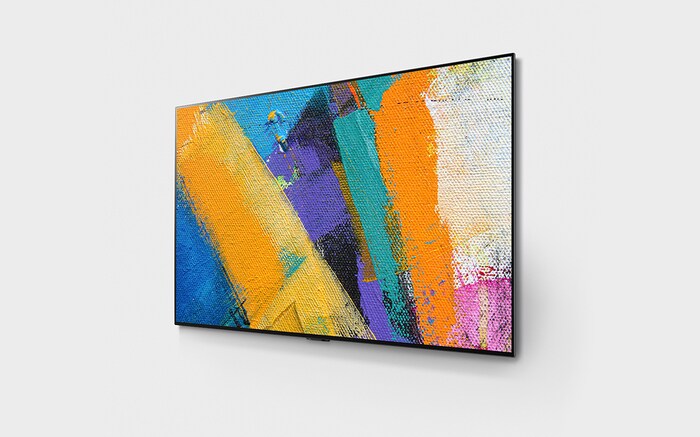 LG GX 55 inch with Gallery Design 4K Smart Self-Lit OLED TV w/ AI ThinQ®, OLED55GXPTA