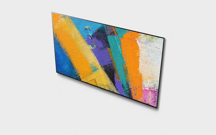 LG GX 55 inch with Gallery Design 4K Smart Self-Lit OLED TV w/ AI ThinQ®, OLED55GXPTA